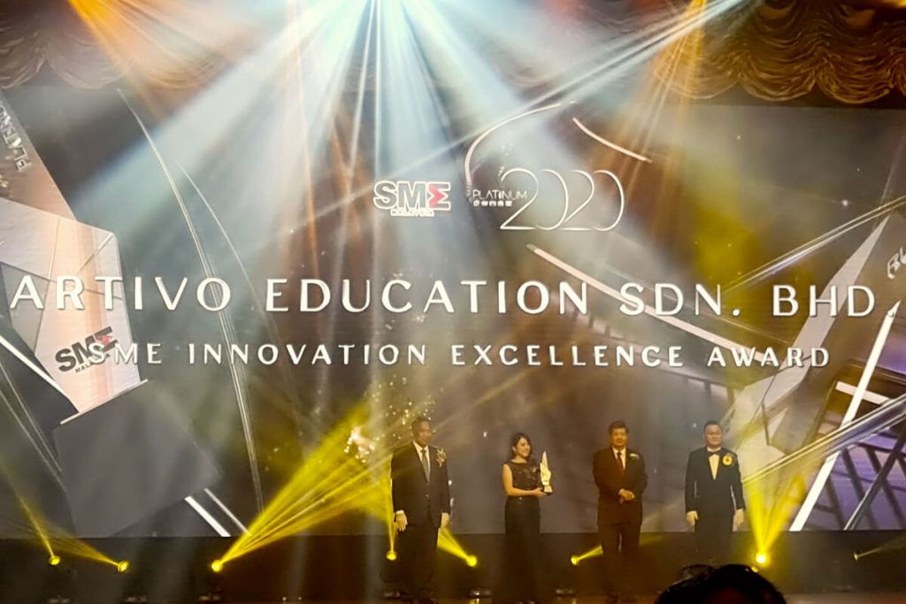 ARTIVO School of Creativity awarded SME Innovation Excellence Award