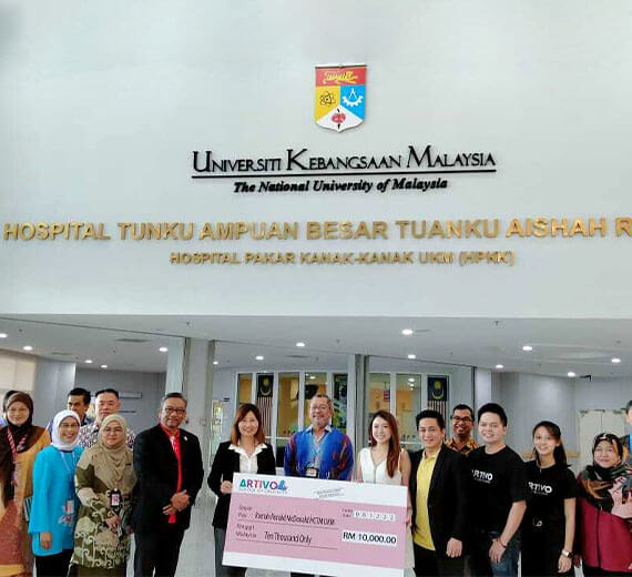 ARTIVO CSR Fundraiser for University Kebangsaan Malaysia